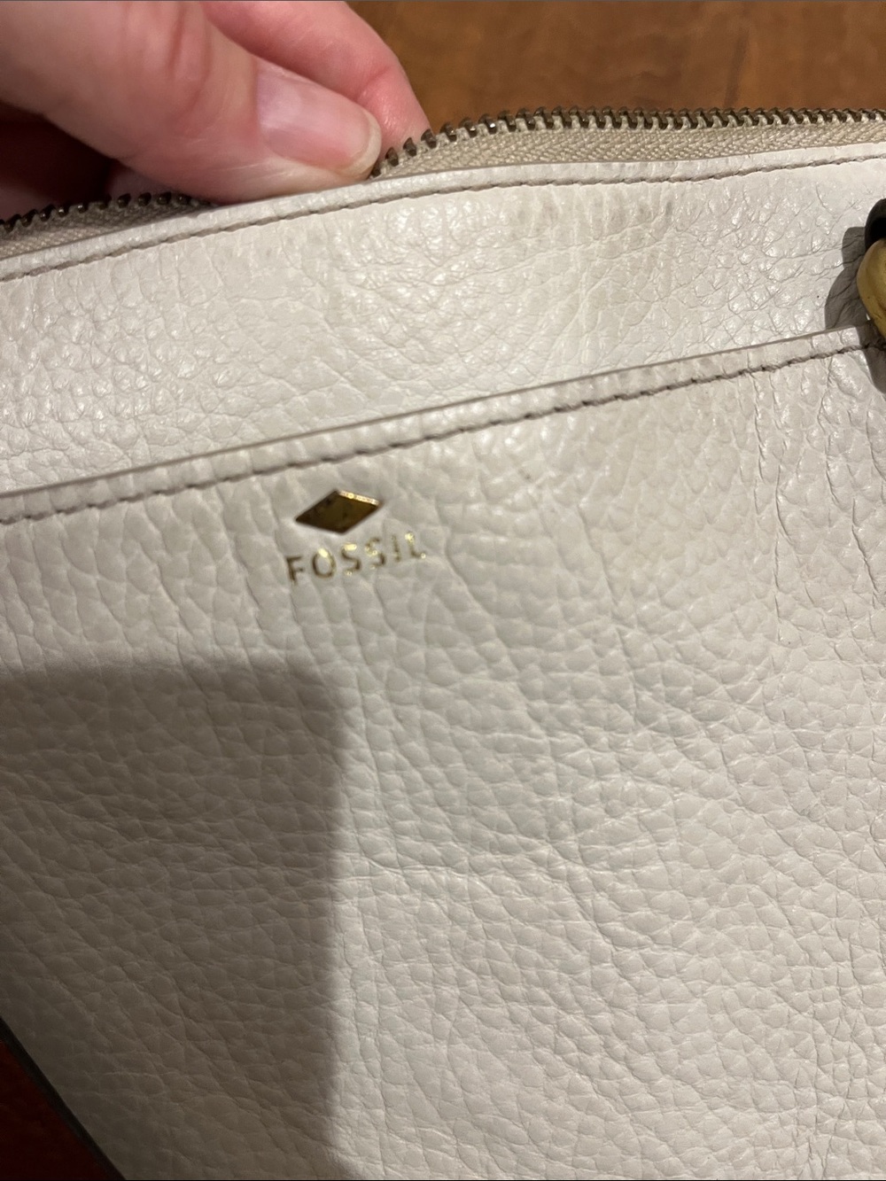 FOSSIL Pebble leather tote bag - Picture 4 of 10